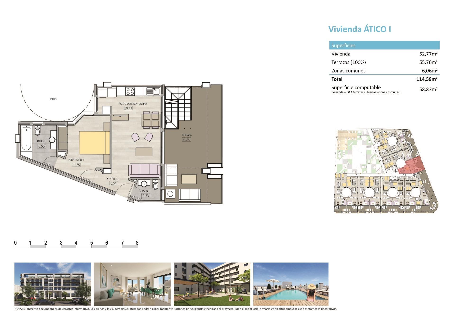 Penthouse te koop in Alicante