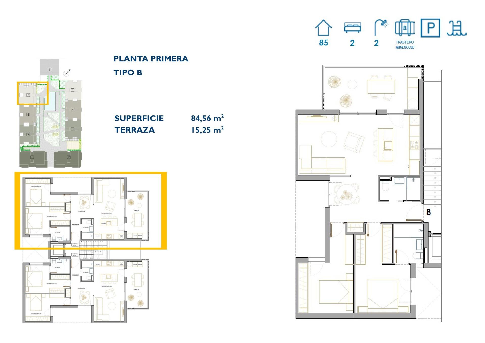 Apartment for sale in San Pedro del Pinatar