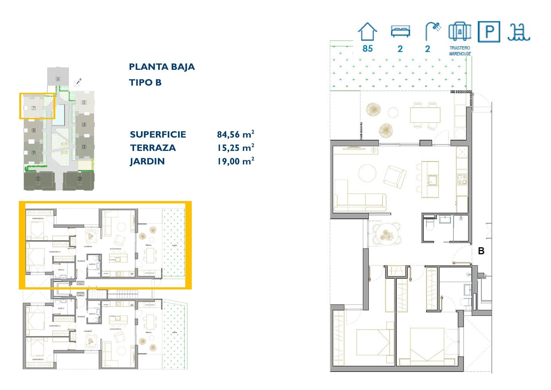 Appartement te koop in San Pedro del Pinatar