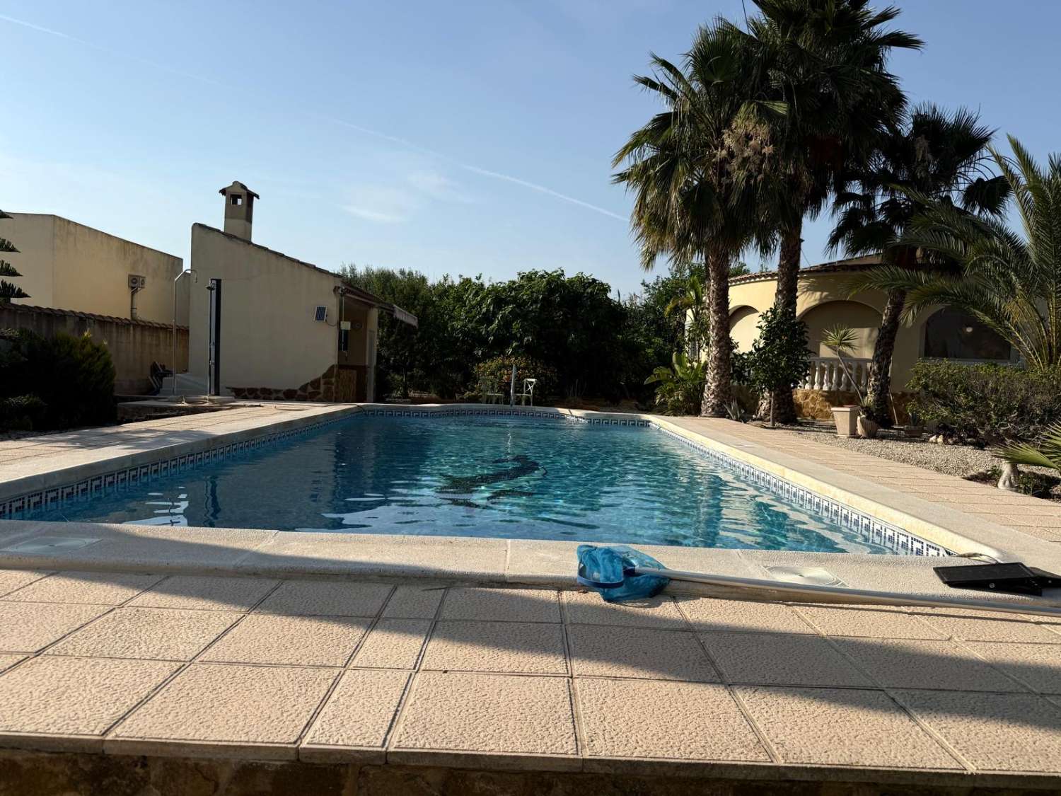 FRITLIGGENDE VILLA I CATRAL GRUND 1800M2 MED POOL